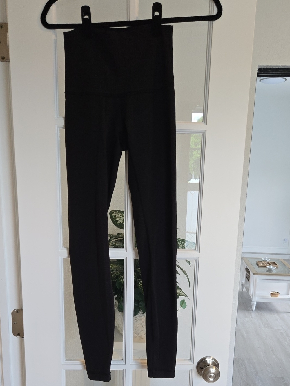 lululemon athletica Black High-Waist Leggings(XS)